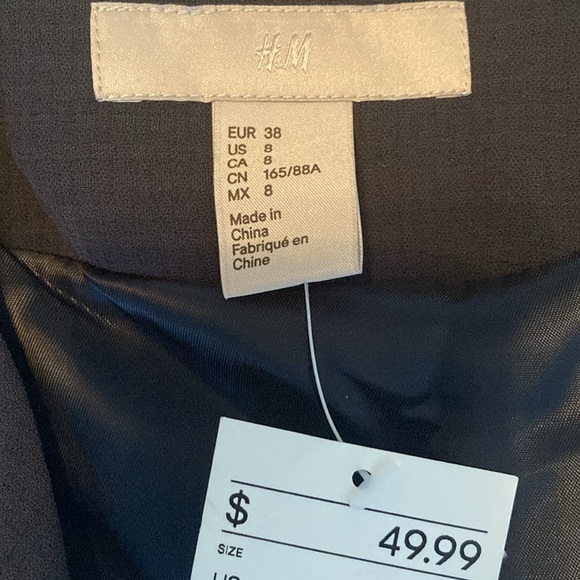 NWT H&M navy blazer - Picture 2 of 5